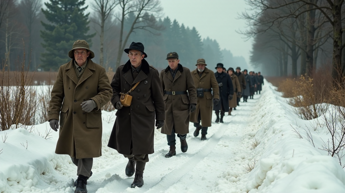 Die Todesmärsche 1945: Schicksale, Gesellschaft, und historische Verantwortung