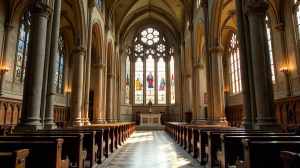 Kunst und Kirche: Der Einfluss auf Architektur, Raumgestaltung und Gesellschaft